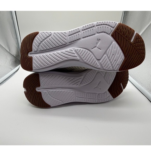 Puma Softride Symmetry Fuzion LS Desert Dust Snow Men's Size 11 Sneaker 0061 - Picture 5 of 6